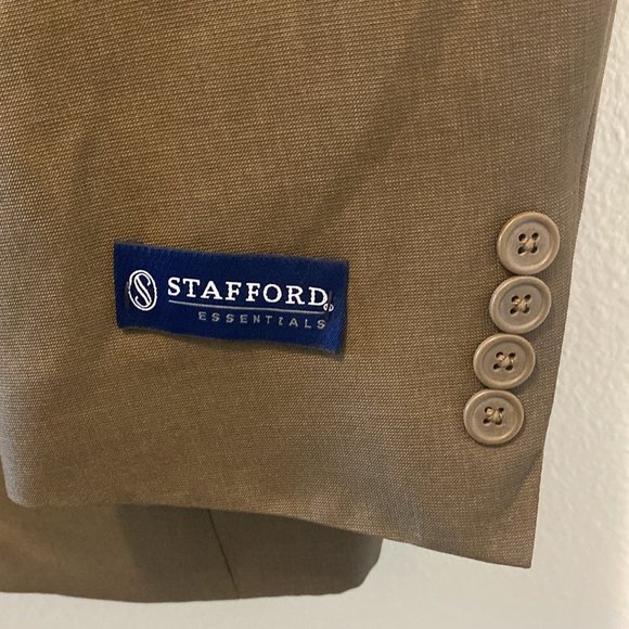 Stafford classic fit 2 piece suit NWT - Picture 6 of 14